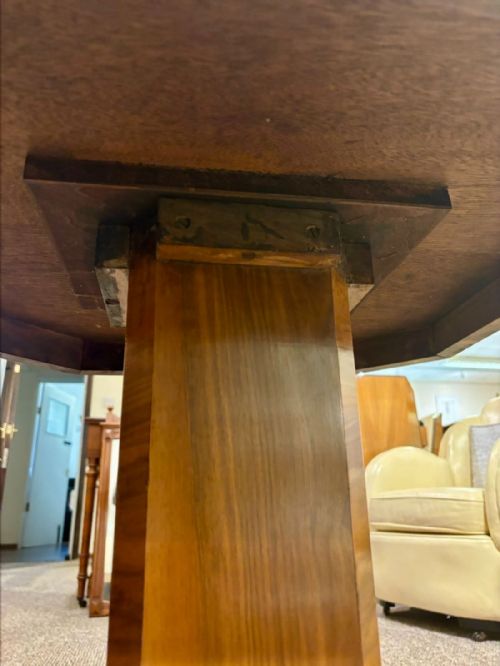 ART DECO COFFEE TABLE WALNUT 1930S EXCELLENT CONDITION - ADDITIONAL PHOTO 3