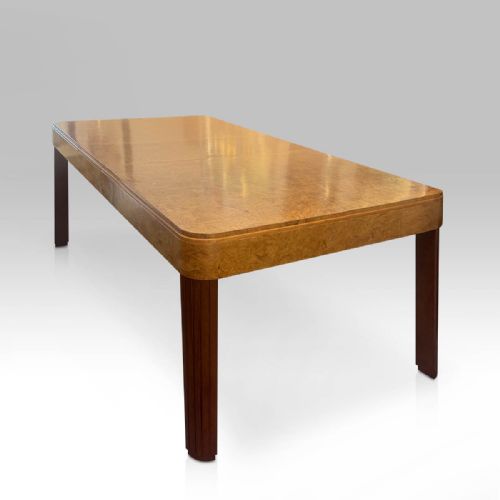 ART DECO DINING TABLE EXTENDING TO SEAT UP TO 8 PEOPLE - ADDITIONAL PHOTO 4