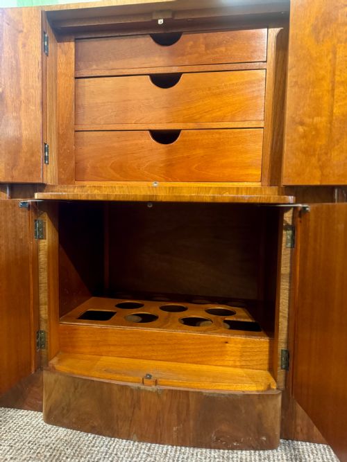 ART DECO SIDEBOARD 1930S ATTRIBUTED TO EPSTEIN WITH CELLARET - ADDITIONAL PHOTO 5