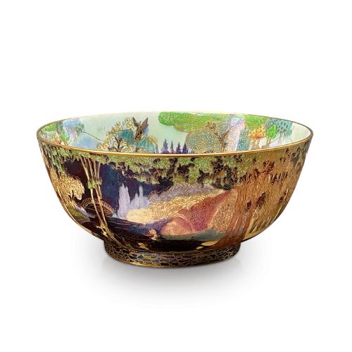 Wedgwood Fairyland Lustre Art Deco Bowl "Night and Day" by Daisy Makeig Jones