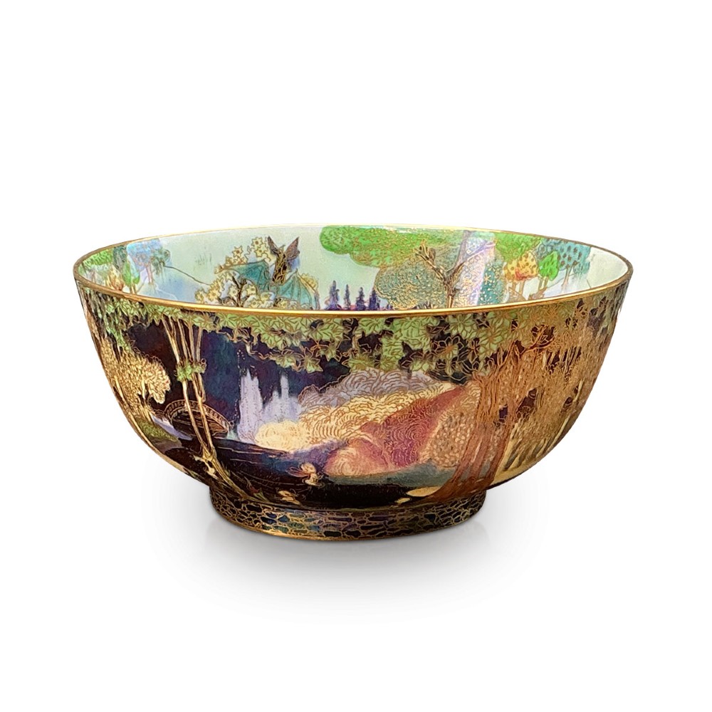 Wedgwood Fairyland Lustre Art Deco Bowl "Night and Day" by Daisy Makeig Jones