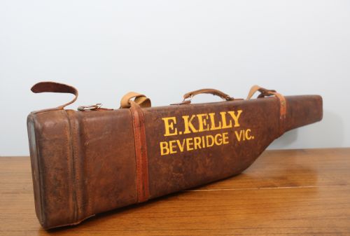 A Good Quality Late 19th or Early 20th Century Leather 'Leg of Mutton' gun Case 