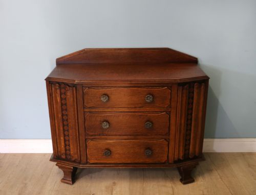 Oak 1930'S Chest of Drawers