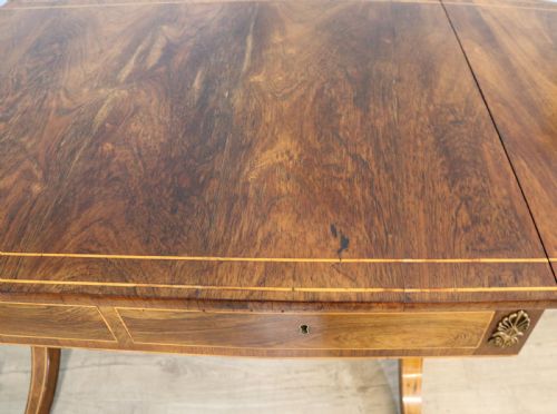 A LOVELY TRUE BRITISH ANTIQUE THIS WONDERFUL EARLY 19TH CENTURY REGENCY SOFA TABLE IS A SUPERB PIECE OF CRAFTSMANSHIP - ADDITIONAL PHOTO 11