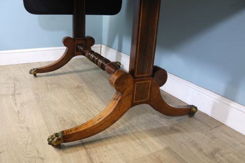 A LOVELY TRUE BRITISH ANTIQUE THIS WONDERFUL EARLY 19TH CENTURY REGENCY SOFA TABLE IS A SUPERB PIECE OF CRAFTSMANSHIP - ADDITIONAL PHOTO 24