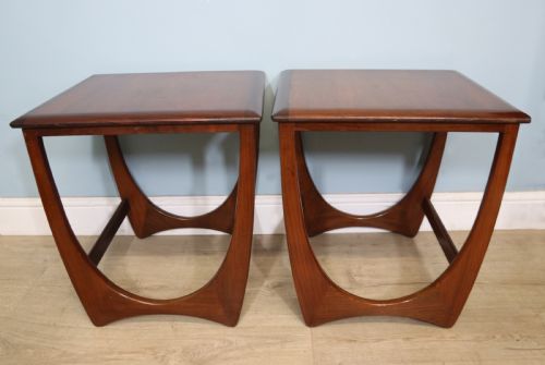 A Lovely Pair of G Plan Solid Teak Coffee Tables