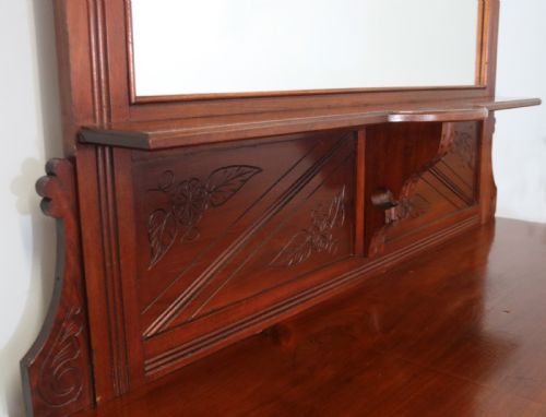 LOVELY VICTORIAN AMERICAN WALNUT SIDEBOARD - ADDITIONAL PHOTO 8