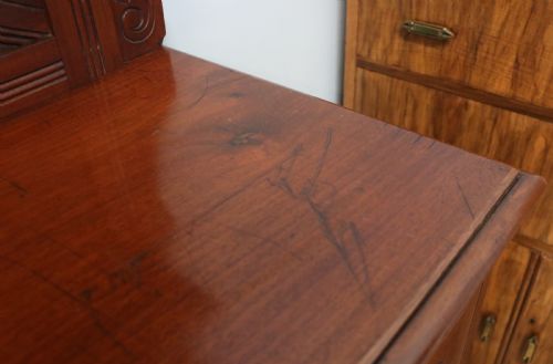 LOVELY VICTORIAN AMERICAN WALNUT SIDEBOARD - ADDITIONAL PHOTO 24