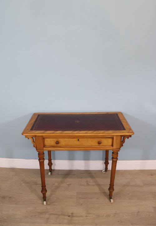 Late 19th Century Walnut Writing Table