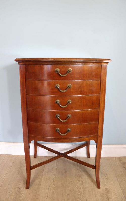 Edwardian Mahogany Music Cabinet
