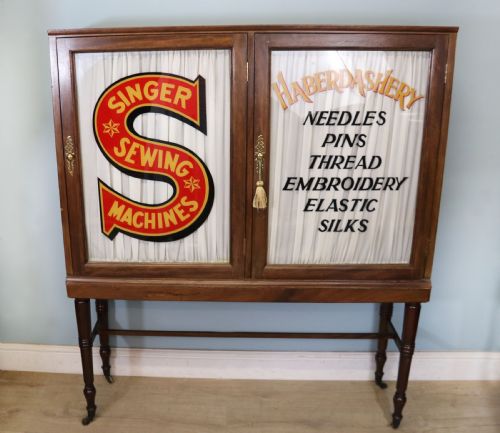 A Lovely Early 20th Century Two Door Side Cabinet or Bookcase