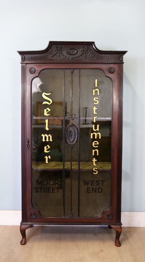 Late 19th Century Mahogany Display Cabinet