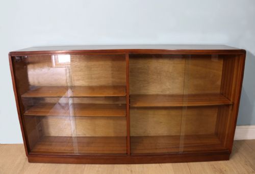 A Lovely Vintage Teak Bookcase Cabinet