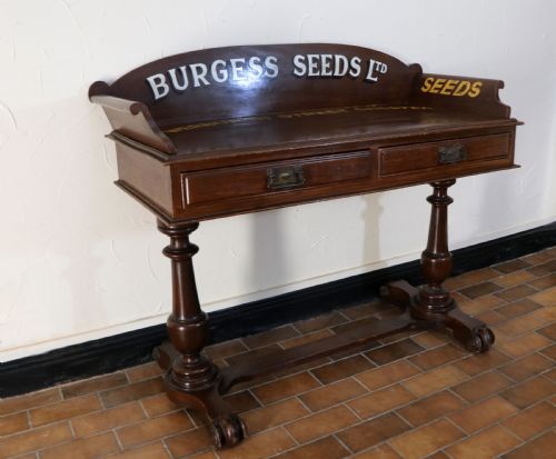 A LOVELY LATE VICTORIAN MAHOGANY GALLERIED SIDE TABLE - ADDITIONAL PHOTO 3