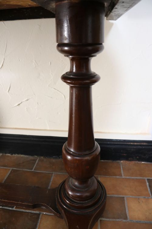 A LOVELY LATE VICTORIAN MAHOGANY GALLERIED SIDE TABLE - ADDITIONAL PHOTO 16