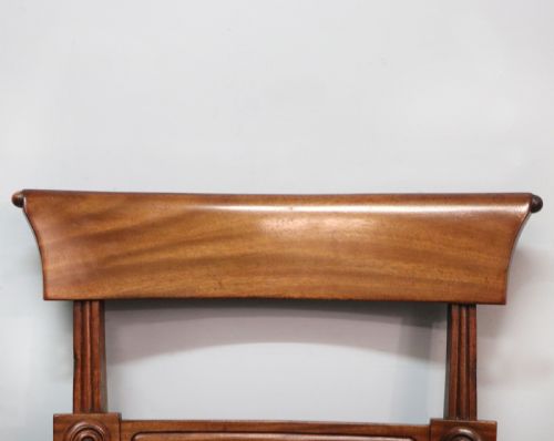 A LOVELY SET OF FOUR LATE GEORGIAN OR WILLIAM IV MAHOGANY BAR BACK DINING CHAIRS - ADDITIONAL PHOTO 22
