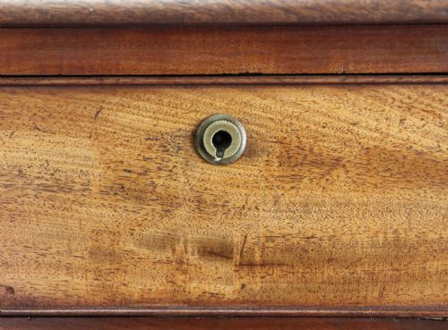 A LOVELY HONEST 19TH CENTURY MAHOGANY TWIN PEDESTAL OFFICE DESK - ADDITIONAL PHOTO 6