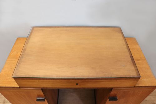 ART DECO STYLE DESIGN EXCEPTIONAL LITTLE DESK IN THE CAMPAIGN STYLE - ADDITIONAL PHOTO 10