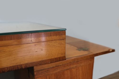 ART DECO STYLE DESIGN EXCEPTIONAL LITTLE DESK IN THE CAMPAIGN STYLE - ADDITIONAL PHOTO 20