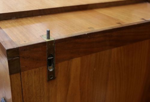 ART DECO STYLE DESIGN EXCEPTIONAL LITTLE DESK IN THE CAMPAIGN STYLE - ADDITIONAL PHOTO 28