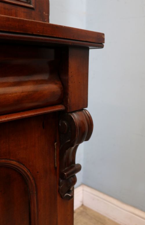 A BEAUTIFUL QUALITY VICTORIAN MAHOGANY BOOKCASE CABINET LATER SIGN WRITTEN WITH THE HOME OFFICE LOGO - ADDITIONAL PHOTO 26