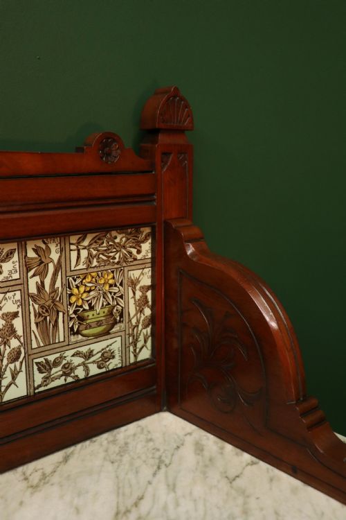 A VICTORIAN WASHSTAND IN THE AESTHETIC STYLE IN IMMACULATE ORIGINAL CONDITION - ADDITIONAL PHOTO 17