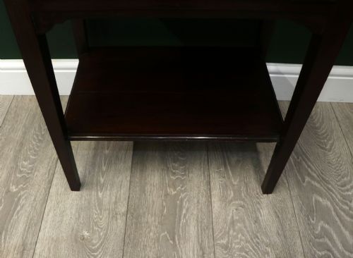 AN EARLY 20TH CENTURY MAHOGANY MUSIC CABINET - ADDITIONAL PHOTO 21