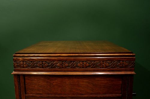 A LOVELY EARLY 20TH CENTURY UPRIGHT PARLOUR GRAMOPHONE BY U PHONE OF LEEDS - ADDITIONAL PHOTO 13
