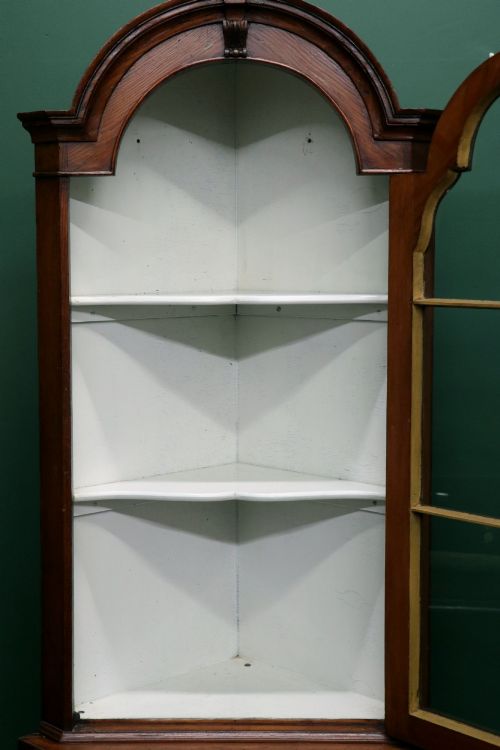 A LOVELY EARLY 20TH CENTURY FLOOR STANDING CORNER CABINET - ADDITIONAL PHOTO 6