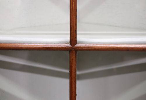 A LOVELY EARLY 20TH CENTURY FLOOR STANDING CORNER CABINET - ADDITIONAL PHOTO 8