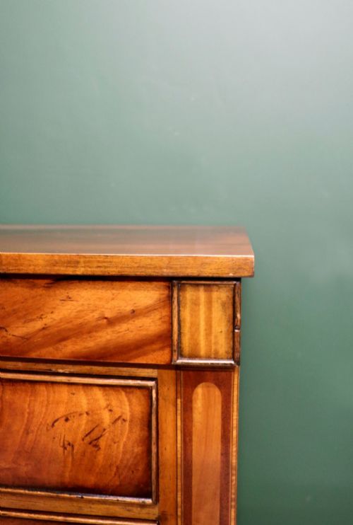 A LOVELY DIMINUTIVE MID VICTORIAN MAHOGANY CHEST OF DRAWERS - ADDITIONAL PHOTO 6