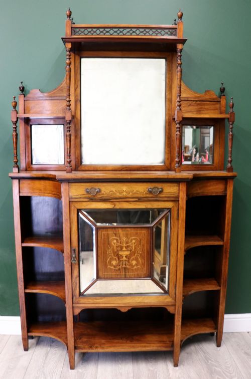 Late Victorian Quality! a Lovely Credenza.