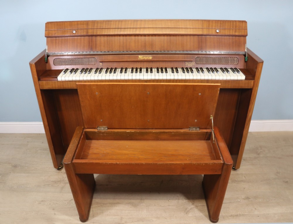 stylish Eavestaff mini piano and stool View III