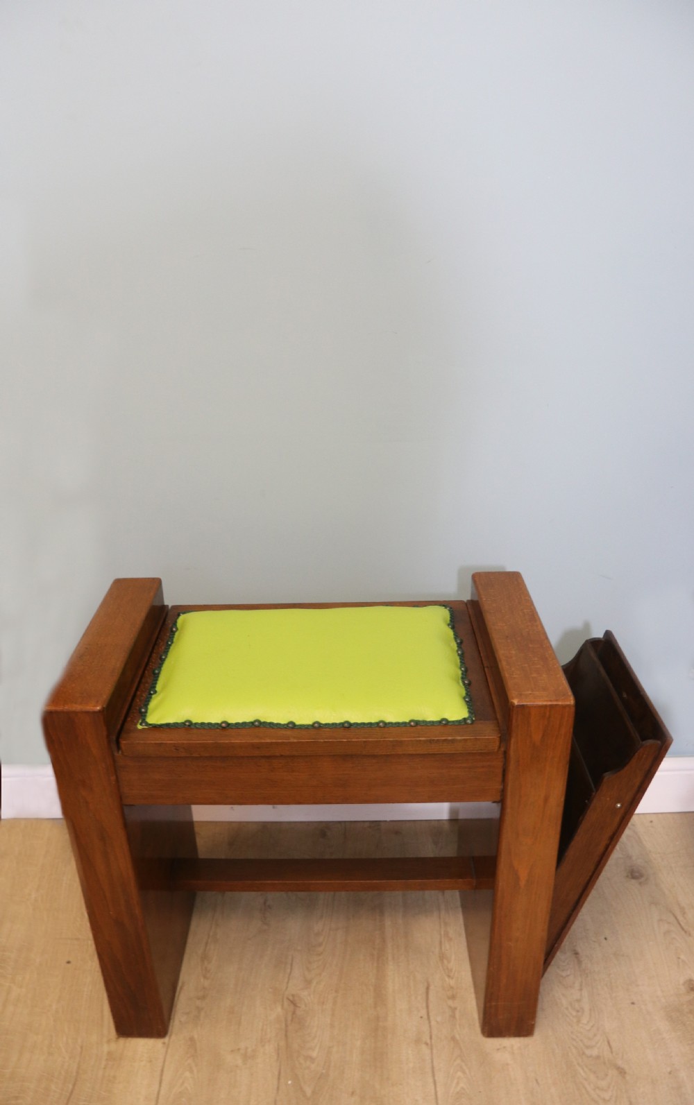 Art Deco period piano stool with storage View VI