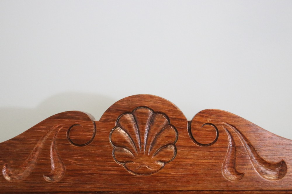  A lovely quality Edwardian solid mahogany and walnut line inlaid dressing chest View VIII