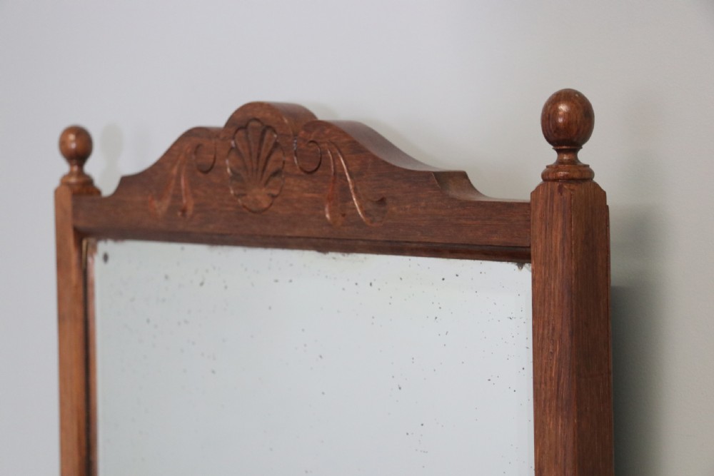  A lovely quality Edwardian solid mahogany and walnut line inlaid dressing chest View XI