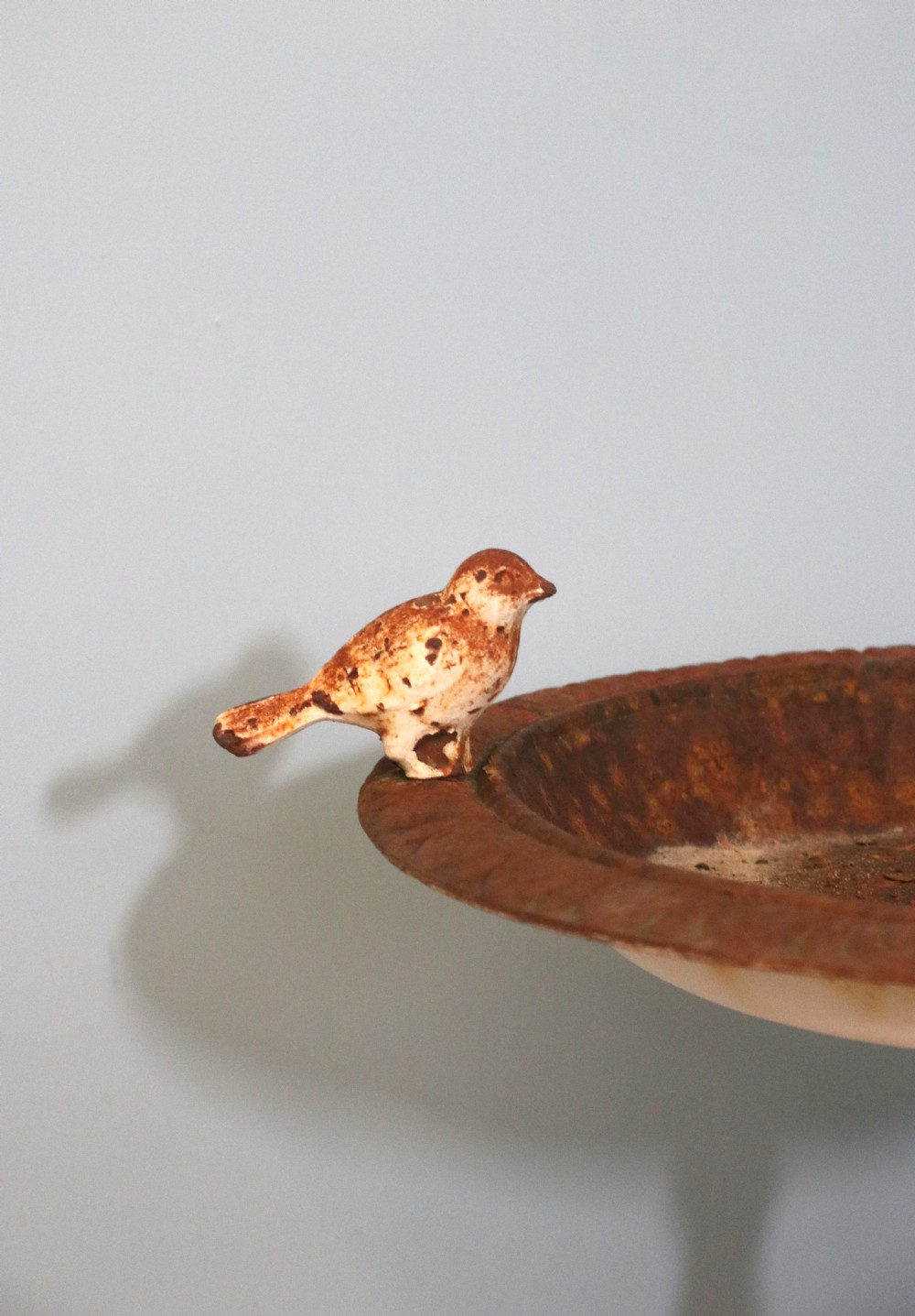  A lovely Victorian style cast iron pedestal birdbath  View IV
