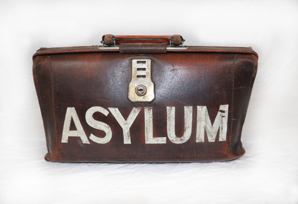 ASYLUM DOCTORS CASE. - EUTHANASIA leather bag