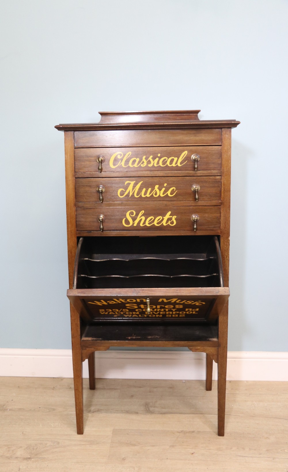 Edwardian music cabinet View II