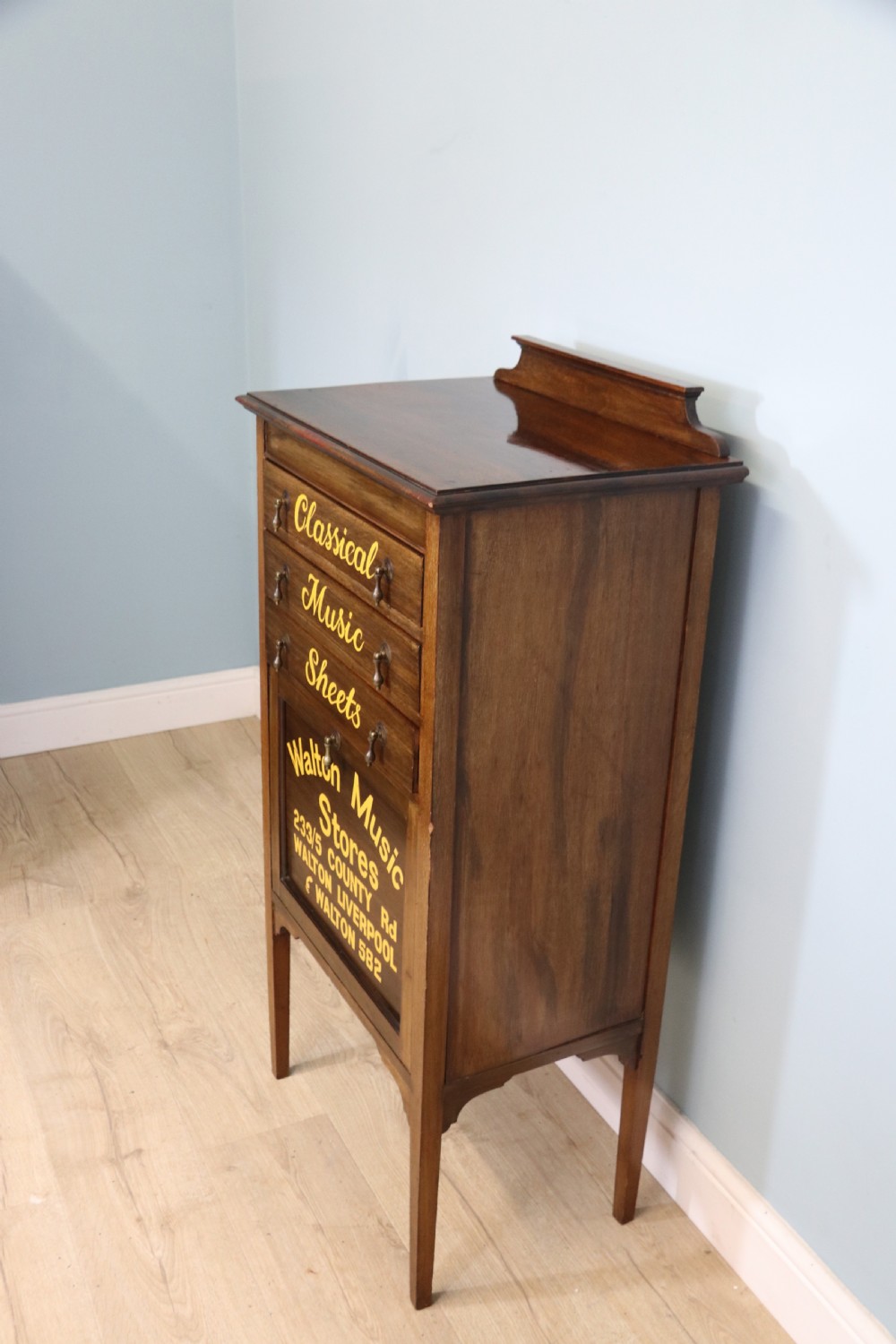 Edwardian music cabinet View III