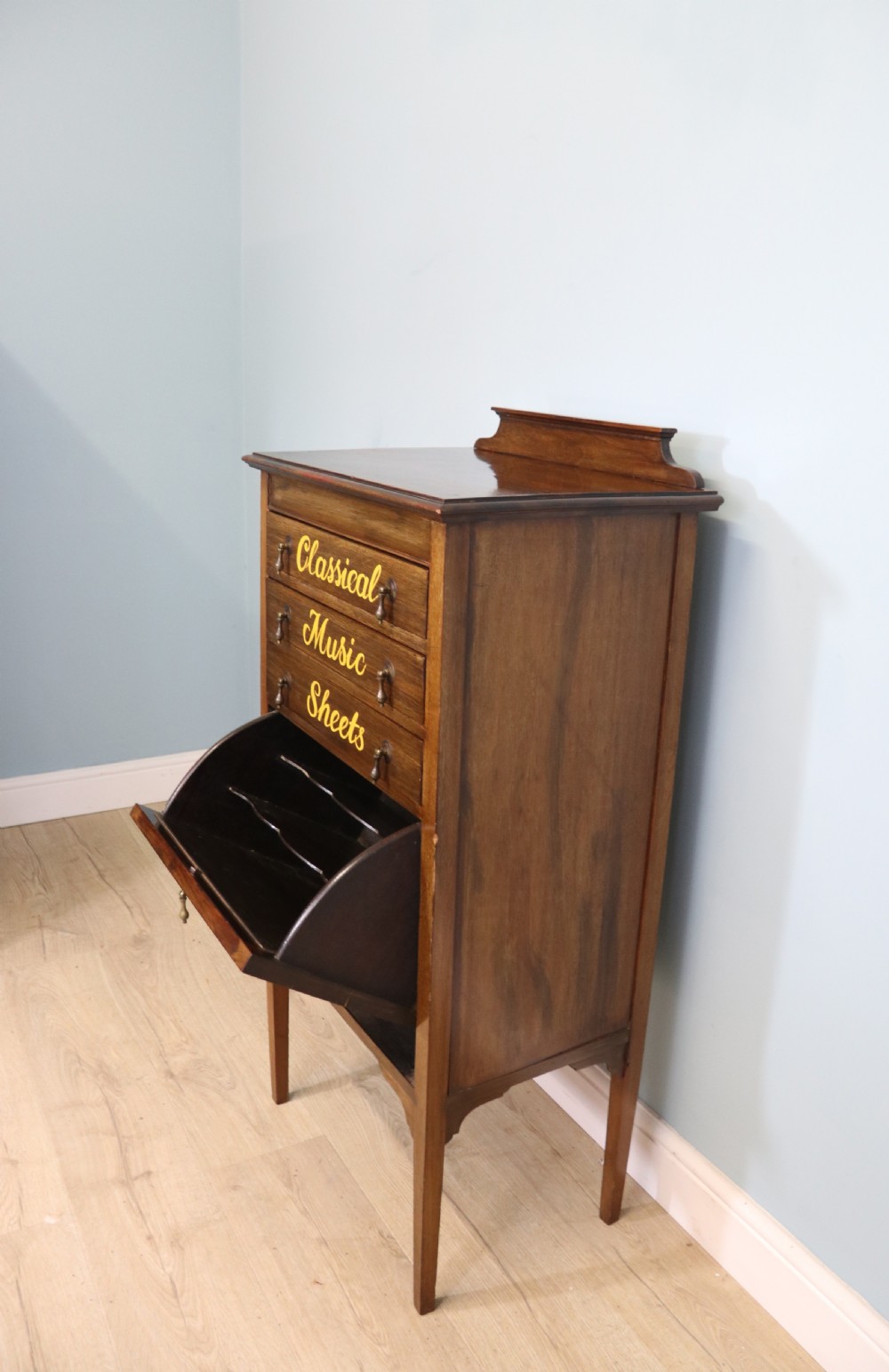 Edwardian music cabinet View IV