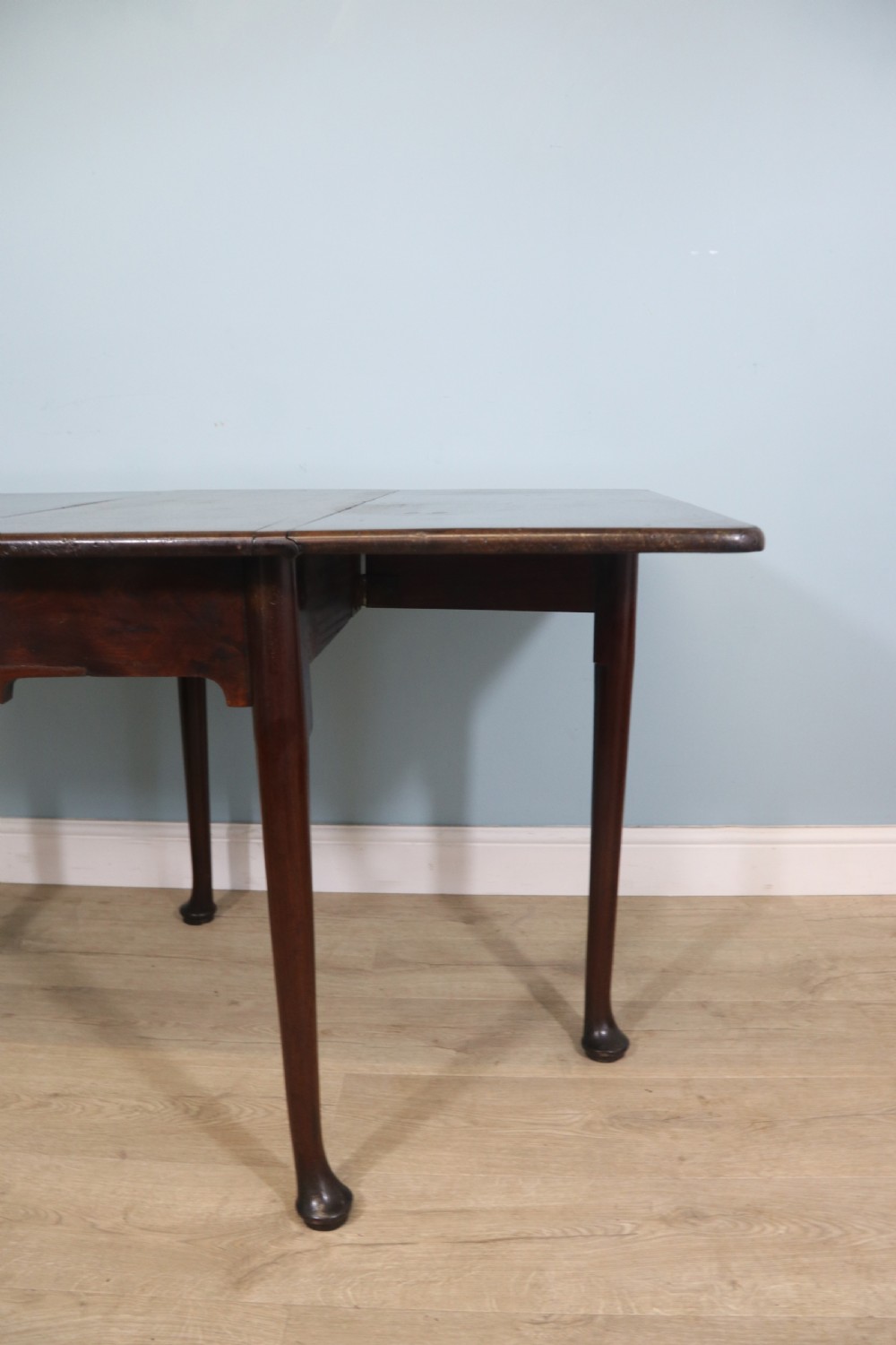 Lovely dropleaf table is made from solid mahogany View VII