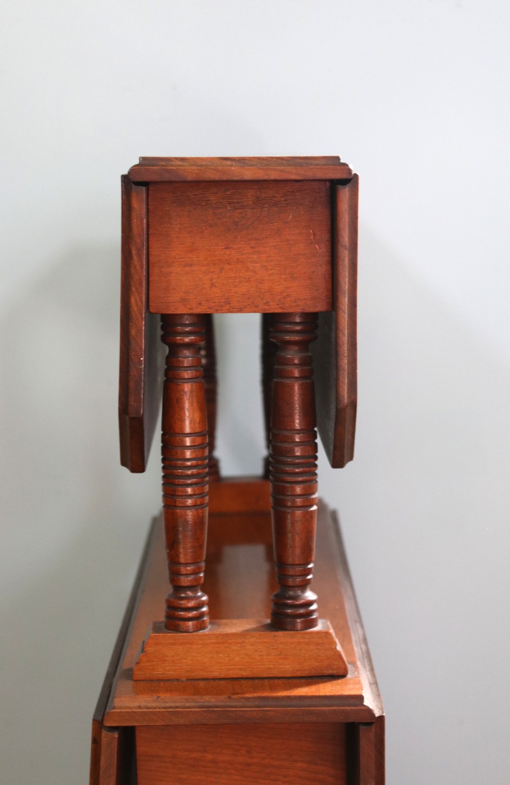 A Classic Antique! An excellent late Victorian, unusual two -tier mahogany Sutherland table View XVIII