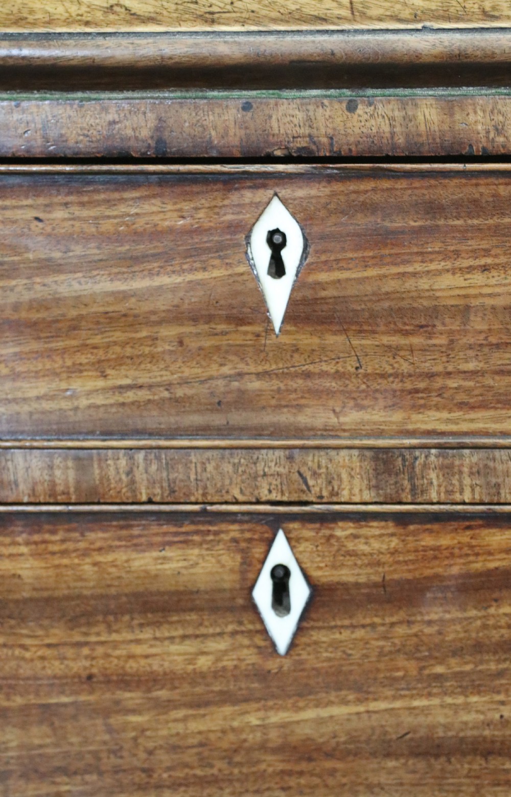 Mahogany Georgian bureau View XIX