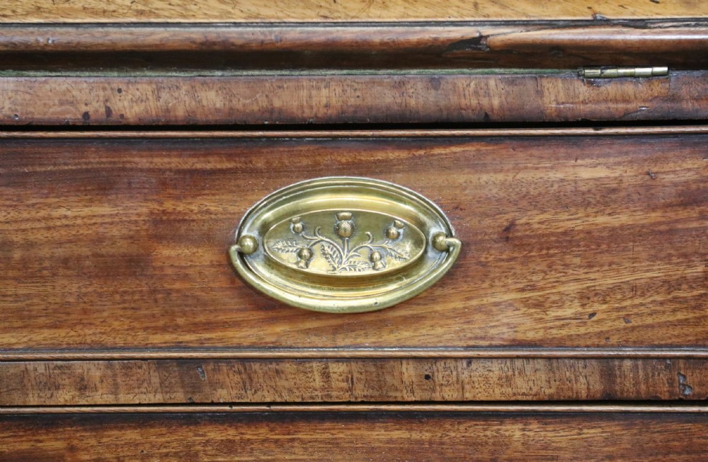 Mahogany Georgian bureau View XXI