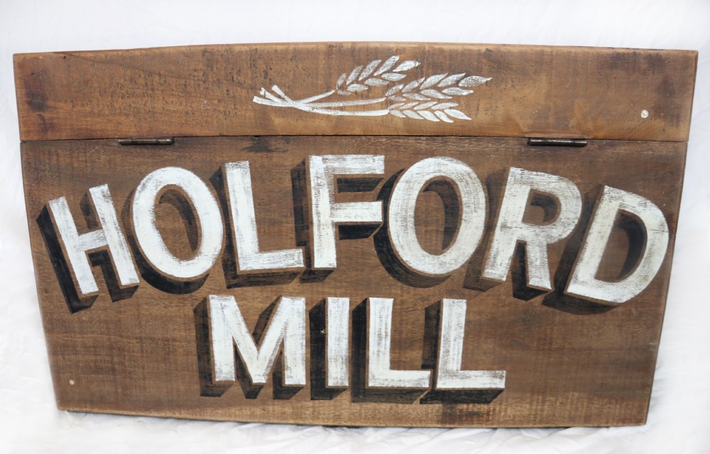 Holford Mill trunk - A delightful rustic wooden trunk from rural Cheshire. View II