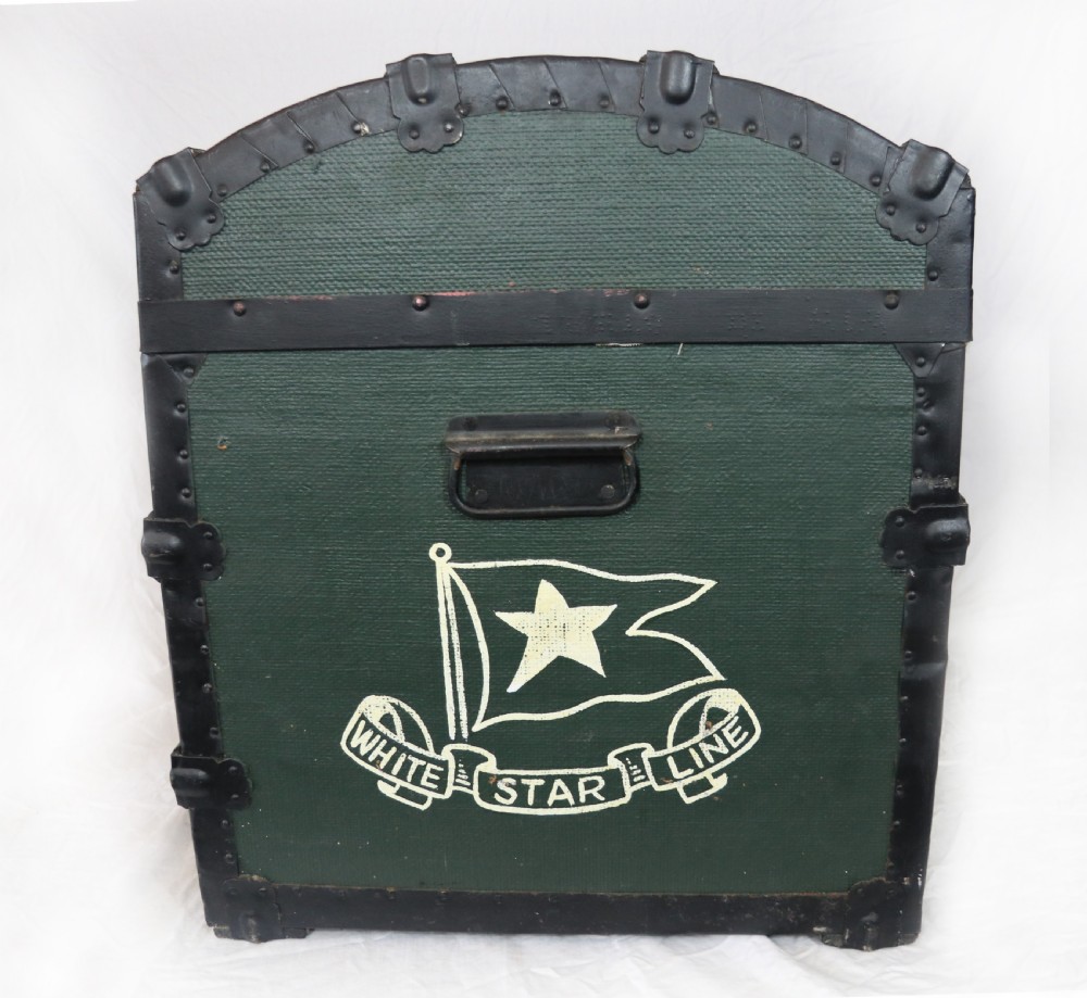 White Star line Liverpool – New York trunk View VI