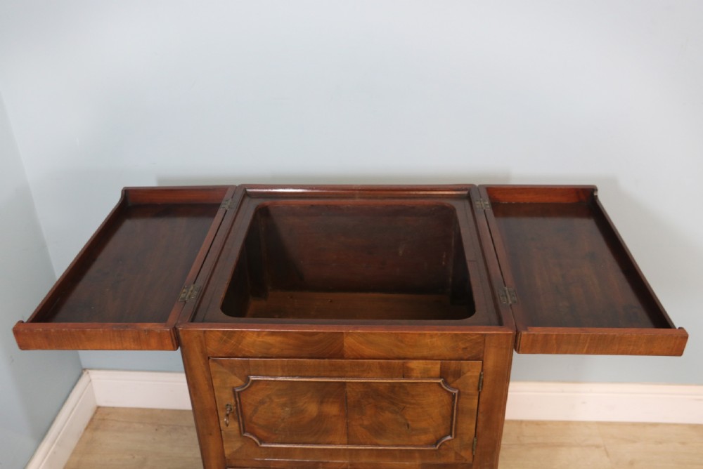 18th century combination washstand and commode  View XVIII