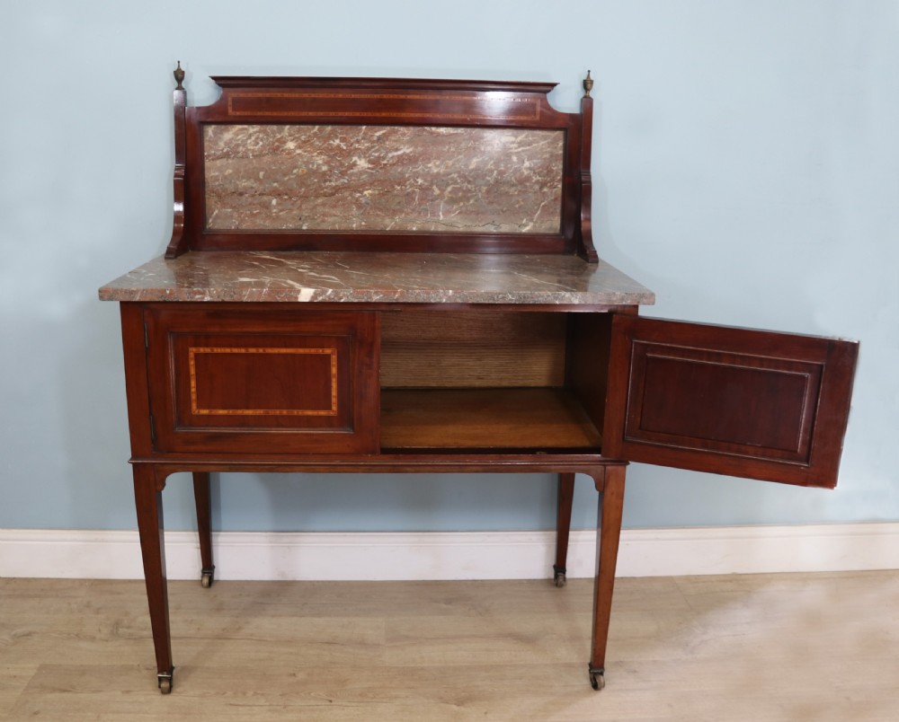 A lovely small Edwardian washstand!  View III