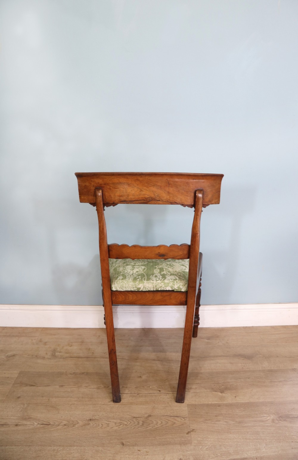 Set of four early to mid-Victorian bar back dining chairs View IX